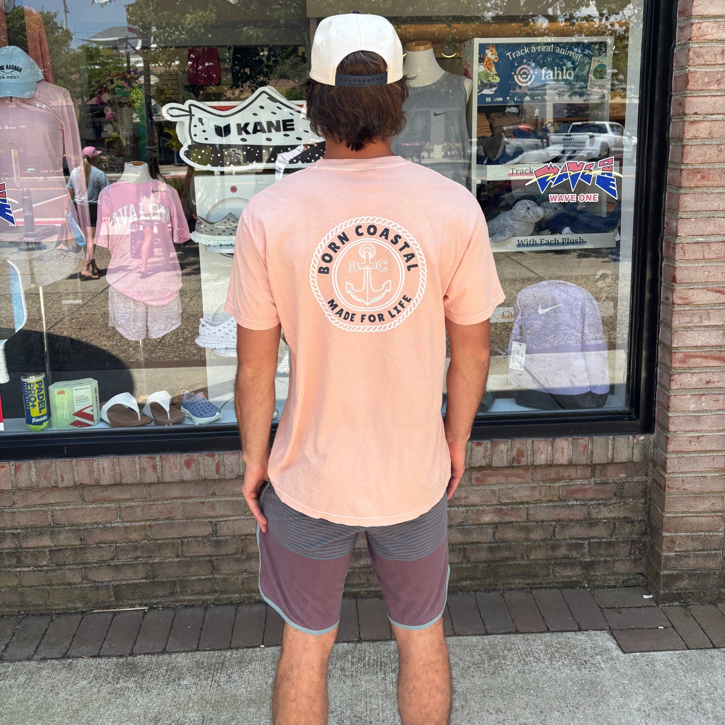 BC Pink Anchor Tee
