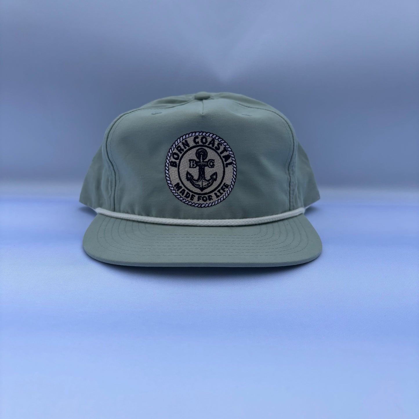 Classic Dusty Blue Anchor Hat