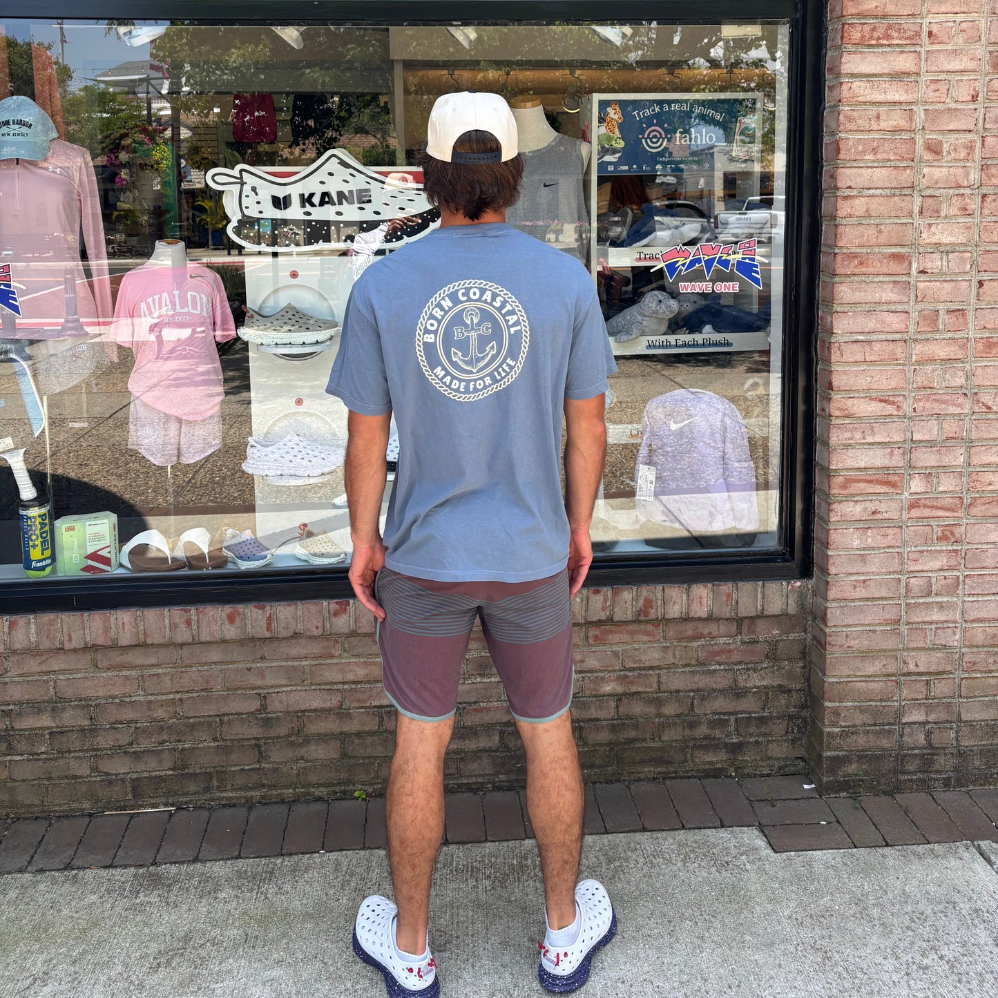 BC Navy Anchor Tee